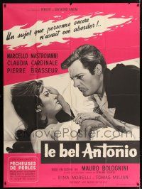 4y447 BELL' ANTONIO French 1p '61 Il Bell'Antonio, Marcello Mastroianni, Claudia Cardinale