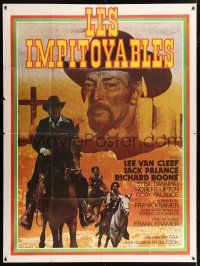 4y504 BULLET FROM GOD French 1p '76 Lee Van Cleef, Jack Palance, Richard Boone, spaghetti western!