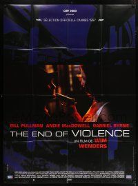 4y624 END OF VIOLENCE French 1p '97 directed by Wim Wenders, Gabriel Byrne, Andie Macdowell!