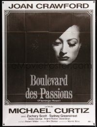 4y650 FLAMINGO ROAD French 1p R80s Michael Curtiz, great close image of bad girl Joan Crawford!