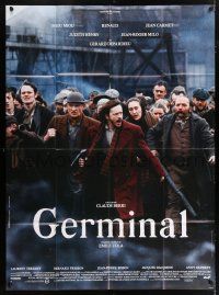 4y674 GERMINAL French 1p '93 Gerard Depardieu, Miou-Miou Renaud, directed by Claude Berri!