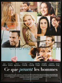 4y718 HE'S JUST NOT THAT INTO YOU French 1p '09 Affleck, Aniston, Barrymore, Connelly, Cooper & more