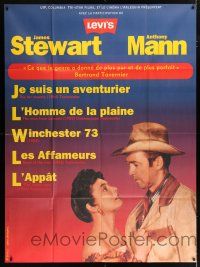 4y739 JAMES STEWART/ANTHONY MANN FILM FESTIVAL French 1p '90s with Corinne Calvet in Far Country!