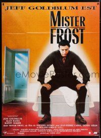 4y811 MR. FROST French 1p '90 creepy different image of serial killer Jeff Goldblum!