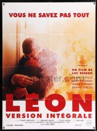 4y862 PROFESSIONAL French 1p R96 Luc Besson's Leon, Jean Reno, youngest Natalie Portman!