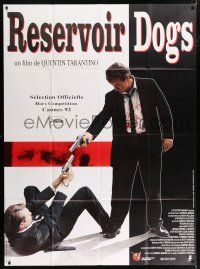 4y880 RESERVOIR DOGS French 1p '92 Tarantino, different image of Harvey Keitel & Steve Buscemi!