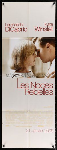 4y380 REVOLUTIONARY ROAD French door panel '08 romantic c/u of Leonardo DiCaprio & Kate Winslet!