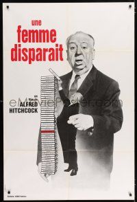 4y336 LADY VANISHES French 31x47 R70s great images of Alfred Hitchcock with his best movies!