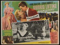 4y190 BEDEVILLED Mexican LC '55 Forrest fell in love with beautiful blue-eyed killer Anne Baxter!