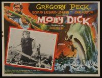 4y255 MOBY DICK Mexican LC '56 Gregory Peck c/u with Friedreich Ledebur as Queeqeg!