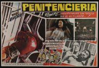4y155 PENITENTIARY 15x22 Mexican LC '80 boxer Leon Isaac Kennedy goes to tough prison!