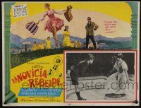 4y288 SOUND OF MUSIC Mexican LC '65 artwork of Julie Andrews, Robert Wise musical classic!