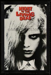 4z629 NIGHT OF THE LIVING DEAD 24x36 commercial poster '99 great image of the undead girl!
