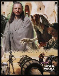 4z636 PHANTOM MENACE 4 17x22 commercial posters '99 Lucas, Star Wars Episode I!