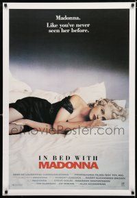 4z662 TRUTH OR DARE 26x38 commercial poster '91 In Bed With Madonna, like you've never seen before
