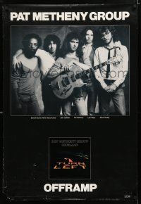 4z235 PAT METHENY GROUP 26x38 music poster '80s great image of the band, Offramp!