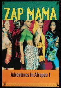 4z257 ZAP MAMA ADVENTURES IN AFROPEA 1 24x36 music poster '93 acappella music!