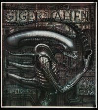 4z417 ALIEN 20x22 special '90s Ridley Scott sci-fi classic, cool H.R. Giger art of monster!