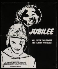 4z484 JUBILEE 22x26 special '77 Derek Jarman will excite your senses, really cool art!