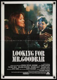 4z499 LOOKING FOR MR. GOODBAR 17x24 special '77 close up of Diane Keaton, directed by Richard Brooks