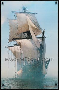 4z505 MASTER & COMMANDER 2-sided 21x33 special '03 Russell Crowe, Paul Bettany, Peter Weir