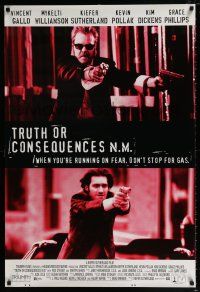4z824 TRUTH OR CONSEQUENCES N.M. 27x40 video poster '97 Kiefer Sutherland