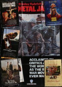 5a137 LOT OF 6 FOLDED VIDEO POSTERS '80s Full Metal Jacket, Mississippi Burning & more!
