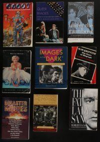 5a151 LOT OF 13 SOFTCOVER BOOKS '70s-10s great stories & information related to Hollywood!