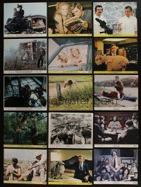 5a201 LOT OF 102 COLOR AND BLACK & WHITE 1960s-70s 8x10 STILLS '60s-70s from a variety of movies!