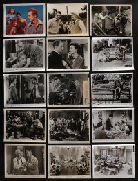 5a202 LOT OF 102 COLOR AND BLACK & WHITE 1940s-50s 8x10 STILLS '40s-50s from a variety of movies!