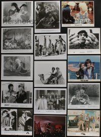 5a207 LOT OF 44 COLOR AND BLACK & WHITE 1960s-80s 8x10 STILLS '60s-80s a variety of great scenes!