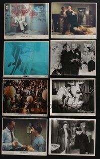 5a224 LOT OF 8 COLOR AND BLACK & WHITE 8x10 STILLS '50s-70s scenes from a variety of movies!