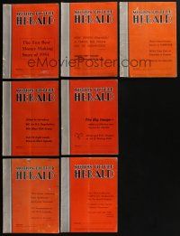 5a093 LOT OF 7 MOTION PICTURE HERALD 1955 MAGAZINES '55 filled with cool movie ads & information!