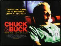 5b179 CHUCK & BUCK British quad '00 Miguel Arteta sick black comedy, creepy image!