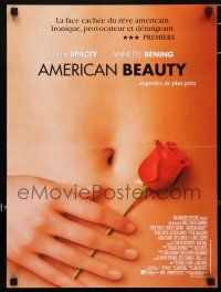 5b415 AMERICAN BEAUTY French 16x21 '99 Sam Mendes Academy Award winner, sexy close up image!