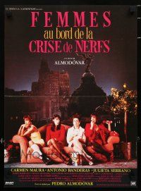 5b493 WOMEN ON THE VERGE OF A NERVOUS BREAKDOWN French 15x21 '89 directed by Pedro Almodovar!