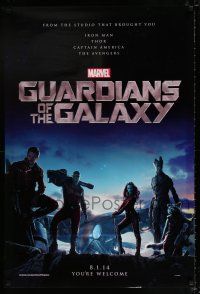 5c314 GUARDIANS OF THE GALAXY teaser DS 1sh '14 Marvel Comics sci-fi!
