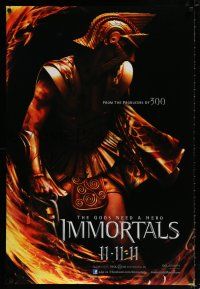 5c375 IMMORTALS chain style teaser DS 1sh '11 Mickey Rourke, Stephen Dorff, the gods need a hero!