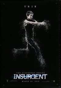 5c397 INSURGENT teaser DS 1sh '15 The Divergent Series, cool image of Shailene Woodley as Tris!