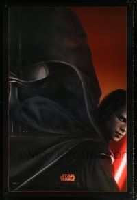5c612 REVENGE OF THE SITH style A teaser DS 1sh '05 Star Wars Episode III, Christensen as Vader!