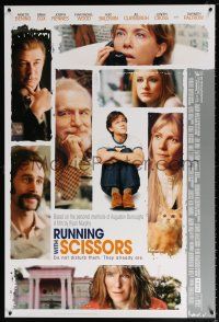 5c625 RUNNING WITH SCISSORS int'l DS 1sh '06 Ryan Murphy, Annette Bening, Brian Cox, Joseph Fiennes