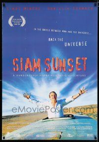 5c647 SIAM SUNSET 1sh '99 cool image of Linus Roache raising arms out of an R.V.!