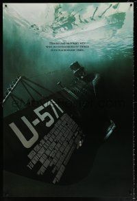 5c784 U-571 DS 1sh '00 Matthew McConaughey, Bill Paxton, Harvey Keitel, cool submarine!