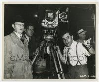 5d135 BIG STREET candid 8.25x10 still '42 director Irving Reis standing by camera by John Miehle!