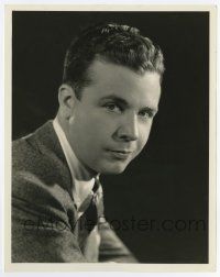 5d286 DICK POWELL 8x10.25 still '35 great youthful portrait of the leading man wearing suit & tie!