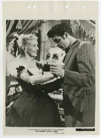 5d333 FARMER TAKES A WIFE 8x11 key book still '53 Dale Robertson & sexy Betty Grable dancing!