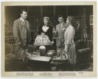 5d363 FROZEN GHOST 8x10.25 still '44 Lon Chaney Jr. with Milburn Stone, Evelyn Ankers & Birell!