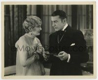 5d464 INTERFERENCE 8.25x10 still '28 Clive Brook & Doris Kenyon in first Paramount talkie!