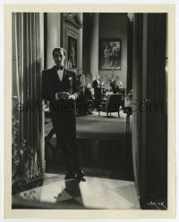 5d532 LADY OF SCANDAL 8x10 still '30 wonderful image of Basil Rathbone standing in doorway!