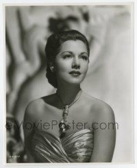 5d590 MARIA MONTEZ 8x9.75 still '40s beautiful c/u with bare shoulders & cool jewelry by Ray Jones!